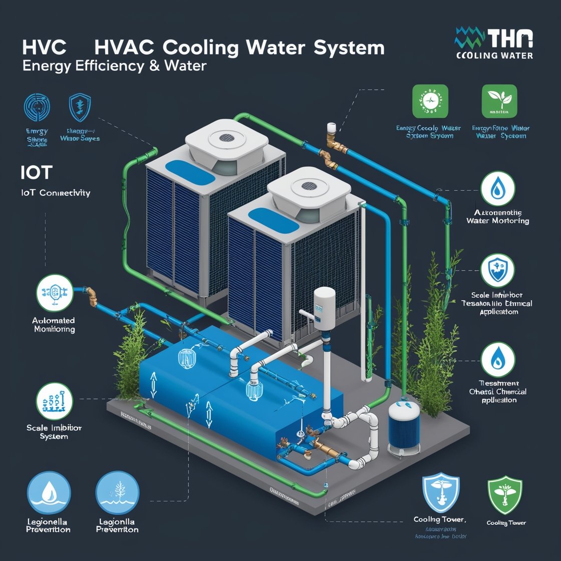 HVAC Closed System Water Treatment Chemicals